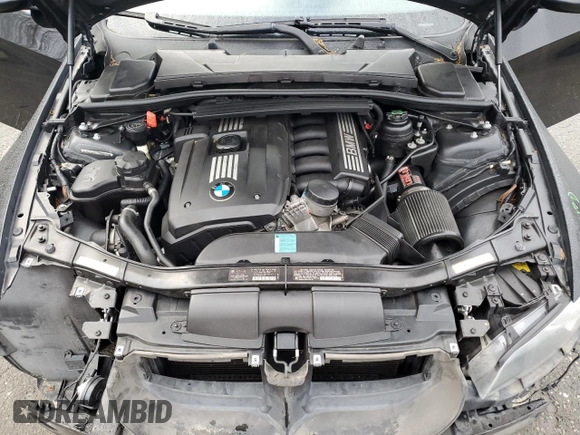 2007 BMW 3 Series 328i with VIN WBAWR33507PX79021, listed as a Copart auction lot 46251805 with 153,004 mi miles and Salvage title. Bid and sale history available at DreamBid. Image 11.