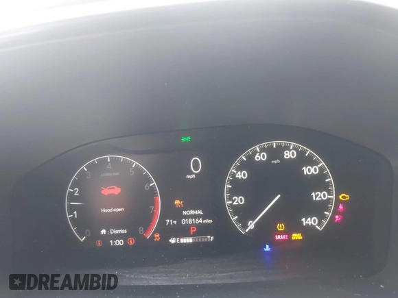 2024 Honda CR-V EX-L with VIN 2HKRS3H75RH312738, listed as a IAAI auction lot 41911442 with 18,164 mi miles and . Bid and sale history available at DreamBid. Image 7.