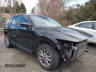 2023 Mazda CX-5 2.5 S with VIN JM3KFBAM4P0262772, listed as a IAAI auction lot 41752886 with 25,815 mi miles. Bid and sale history available at carsss.com. Image 1.