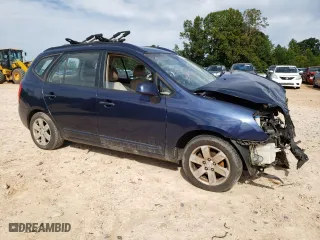 2007 Kia Rondo EX with VIN KNAFG526177051557, listed as a Copart auction lot 69931764 with 0 mi miles and Salvage Title. Bid and sale history available at carsss.com. Image 4.