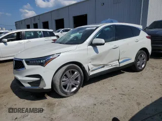 2019 Acura RDX Advance with VIN 5J8TC1H76KL019943, listed as a Copart auction lot 57676865 with 46,326 mi miles and Salvage title. Bid and sale history available at DreamBid. Image 1.