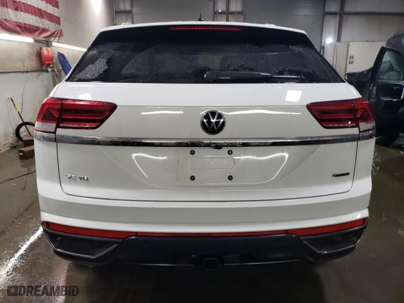 2023 Volkswagen Atlas Cross Sport 3.6L V6 SE w/Technology with VIN 1V2KE2CA1PC216196, listed as a Copart auction lot 41991765 with 20,861 mi miles and Salvage Title. Bid and sale history available at carsss.com. Image 6.