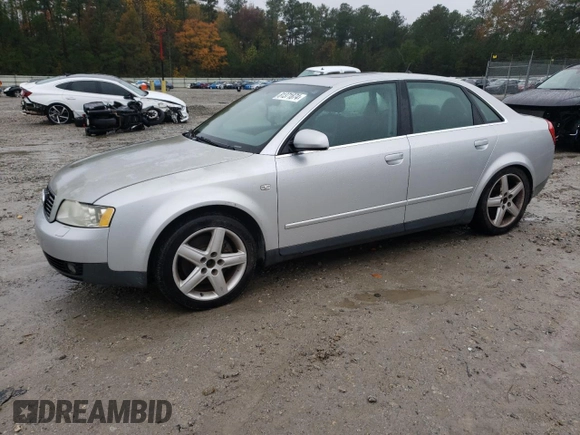 2003 Audi A4 3.0L with VIN WAULT68E73A173999, listed as a Copart auction lot 81371874 with 170,976 mi miles and Clean Title. Bid and sale history available at carsss.com. Image 1.
