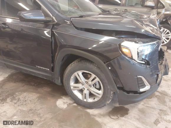 2019 GMC Terrain SLE with VIN 3GKALMEV0KL121337, listed as a IAAI auction lot 41513893 with 103,095 mi miles. Bid and sale history available at carsss.com. Image 17.
