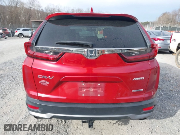 2020 Honda CR-V Touring with VIN 2HKRW2H90LH649017, listed as a IAAI auction lot 41701827 with 50,565 mi miles and . Bid and sale history available at DreamBid. Image 16.