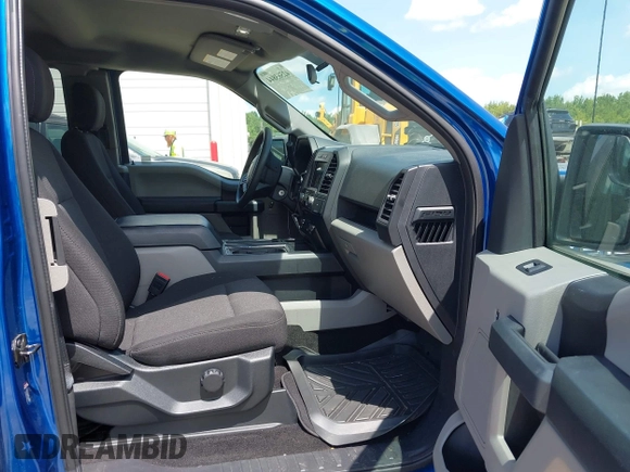 2018 Ford F-150 XL with VIN 1FTEX1CP9JFB49232, listed as a IAAI auction lot 42563844 with 46,297 mi miles and . Bid and sale history available at DreamBid. Image 5.