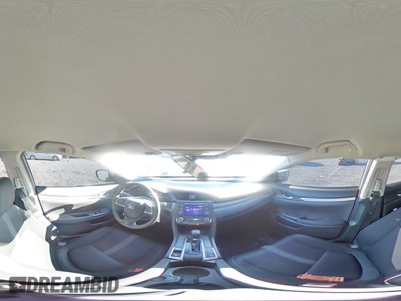 2020 Honda Civic LX with VIN 19XFC2F6XLE205068, listed as a Copart auction lot 46477215 with 58,296 mi miles and Salvage Title. Bid and sale history available at DreamBid. Image 12.