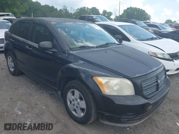 2008 Dodge Caliber SE with VIN 1B3HB28B48D644945, listed as a IAAI auction lot 42150641 with 202,883 mi miles. Bid and sale history available at carsss.com. Image 1.