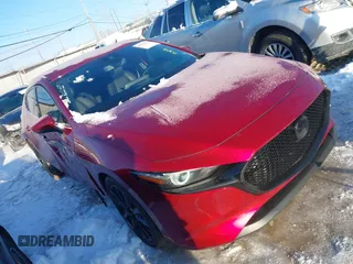 2022 Mazda Mazda3 Hatchback Premium with VIN JM1BPAML1N1515069, listed as a IAAI auction lot 41311726 with 30,198 mi miles. Bid and sale history available at carsss.com. Image 1.