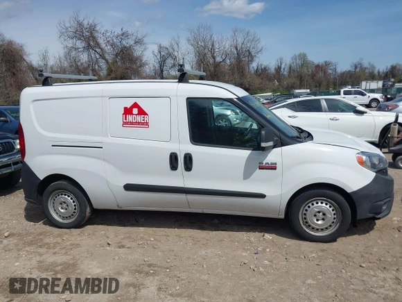 2017 Ram ProMaster City Cargo Tradesman z VIN ZFBERFAB7H6F14411, wystawiony jako IAAI lot #41929544 z przebiegiem 318 038 mil mil oraz . Historia ofert i sprzedaży dostępna na DreamBid. Obrazek 13.