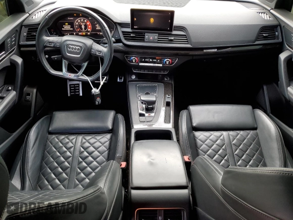 2018 Audi SQ5 Prestige with VIN WA1C4AFY9J2217762, listed as a Copart auction lot 60276294 with 96,861 mi miles and Salvage Title. Bid and sale history available at DreamBid. Image 8.