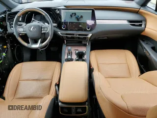 2023 Lexus RX with VIN 2T2BBMCA2PC015979, listed as a Copart auction lot 48916124 with 8,396 mi miles. Bid and sale history available at carsss.com. Image 8.