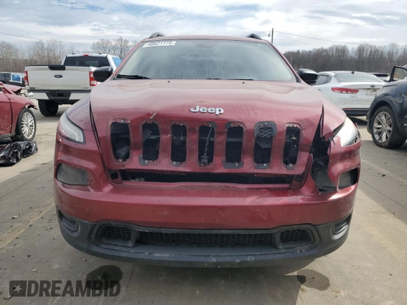 2016 Jeep Cherokee Altitude with VIN 1C4PJMAS9GW174465, listed as a Copart auction lot 46621775 with 157,667 mi miles and Salvage title. Bid and sale history available at DreamBid. Image 5.