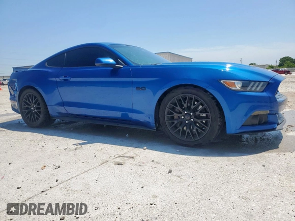2017 Ford Mustang GT with VIN 1FA6P8CF3H5249806, listed as a Copart auction lot 61050375 with 106,198 mi miles and Clean title. Bid and sale history available at DreamBid. Image 4.