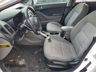 2014 Kia Forte EX with VIN KNAFX4A80E5095748, listed as a Copart auction lot 45455195 with 98,135 mi miles and Salvage Title. Bid and sale history available at carsss.com. Image 7.