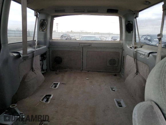 1997 Chevrolet Astro with VIN 1GNDM19W2VB127872, listed as a Copart auction lot 81620483 with 203,162 mi miles and Salvage Title. Bid and sale history available at carsss.com. Image 10.