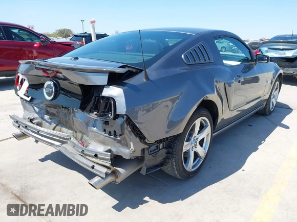 2013 Ford Mustang GT with VIN 1ZVBP8CF2D5274776, listed as a IAAI auction lot 41759198 with 9,634 mi miles. Bid and sale history available at carsss.com. Image 4.