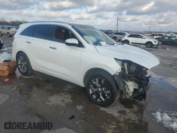 2016 Kia Sorento SXL with VIN 5XYPK4A1XGG010207, listed as a Copart auction lot 88313105 with 0 mi miles and Salvage Title. Bid and sale history available at carsss.com. Image 4.