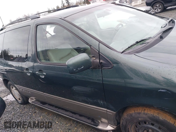 2001 Toyota Sienna LE with VIN 4T3ZF13C91U352296, listed as a IAAI auction lot 41647762 with 262,803 mi miles. Bid and sale history available at carsss.com. Image 13.
