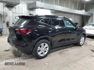 2022 Chevrolet Blazer LT with VIN 3GNKBDRS0NS155265, listed as a Copart auction lot 50006875 with 37,152 mi miles and Salvage title. Bid and sale history available at DreamBid. Image 3.