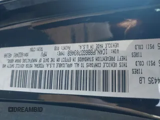 2016 Jeep Patriot Sport with VIN 1C4NJPBB6GD703468, listed as a IAAI auction lot 41684888 with 108,883 mi miles and . Bid and sale history available at carsss.com. Image 9.