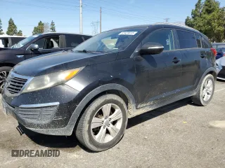 2013 Kia Sportage LX with VIN KNDPB3A20D7490480, listed as a Copart auction lot 52429915 with 126,178 mi miles and Salvage Title. Bid and sale history available at carsss.com. Image 1.