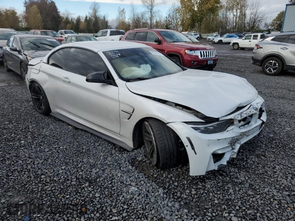 2018 BMW M4 z VIN WBS4Z9C54JEA24482, wystawiony jako Copart lot #82237014 z przebiegiem 71 361 mil mil oraz Szkoda całkowita • Salvage title. Historia ofert i sprzedaży dostępna na DreamBid. Obrazek 4.