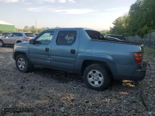 2007 Honda Ridgeline RT with VIN 2HJYK16227H506894, listed as a Copart auction lot 65663534 with 107,611 mi miles and Non Repairable. Bid and sale history available at carsss.com. Image 2.