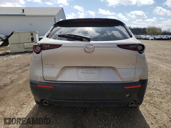 2024 Mazda CX-30 2.5 S Select Sport with VIN 3MVDMBBM3RM705188, listed as a Copart auction lot 50735065 with 0 mi miles and Salvage Title. Bid and sale history available at carsss.com. Image 6.