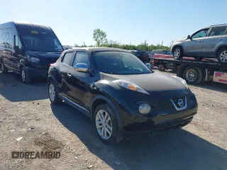 2011 Nissan Juke SV with VIN JN8AF5MR4BT020279, listed as a IAAI auction lot 42035907 with 93,835 mi miles and . Bid and sale history available at carsss.com. Image 1.