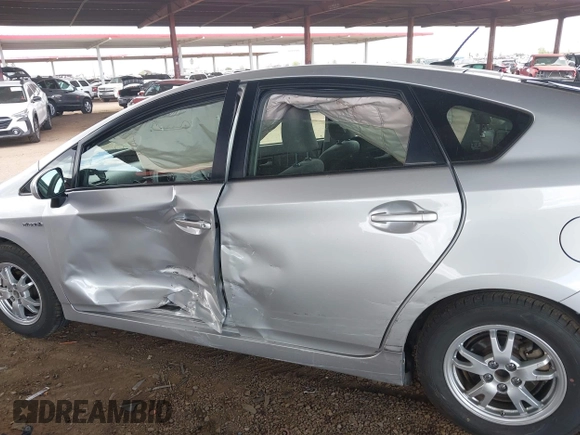 2011 Toyota Prius I with VIN JTDKN3DUXB0287858, listed as a IAAI auction lot 41976759 with 123,021 mi miles and . Bid and sale history available at DreamBid. Image 13.