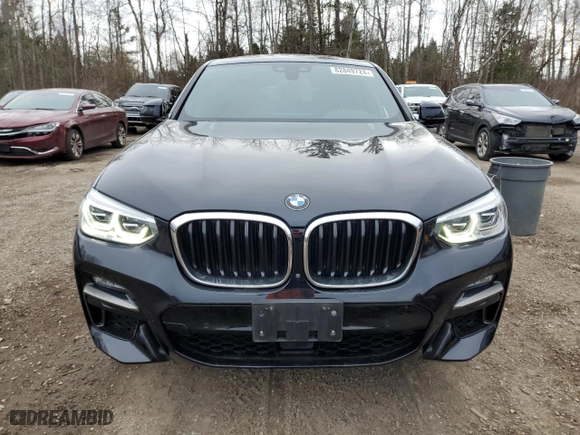 2020 BMW X4 xDrive30i with VIN 5UX2V1C06L9B39062, listed as a Copart auction lot 82849724 with 72,839 mi miles and Clean Title. Bid and sale history available at carsss.com. Image 5.