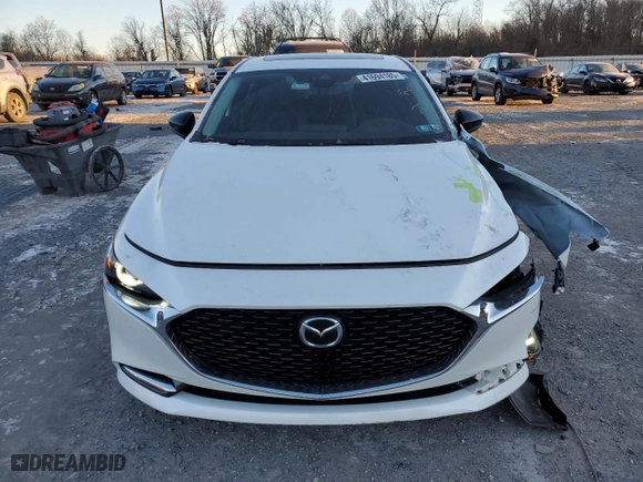 2022 Mazda Mazda3 Sedan 2.5 Turbo with VIN 3MZBPBAY7NM300608, listed as a Copart auction lot 41694185 with NaN miles and Salvage Title. Bid and sale history available at carsss.com. Image 5.