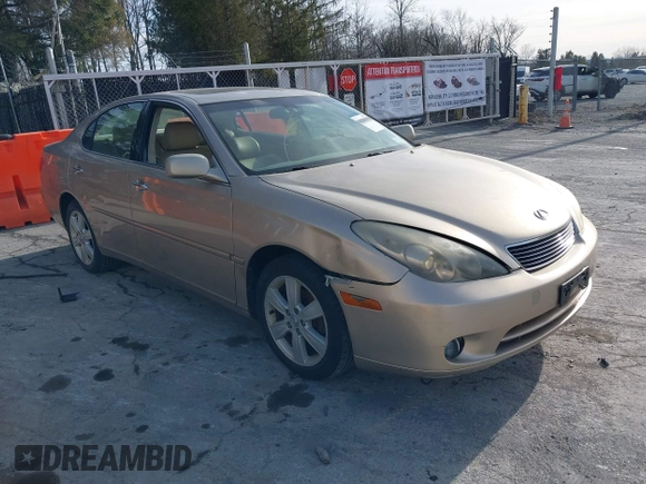 2006 Lexus ES 350 with VIN JTHBA30G365166074, listed as a IAAI auction lot 41291013 with 266,495 mi miles and . Bid and sale history available at DreamBid. Image 1.