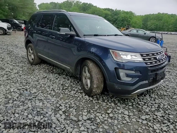 2017 Ford Explorer XLT with VIN 1FM5K8D85HGA83468, listed as a Copart auction lot 57416305 with 63,063 mi miles and Salvage title. Bid and sale history available at DreamBid. Image 14.