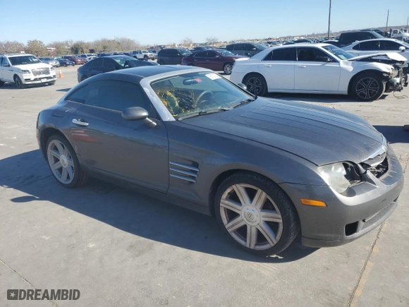 2005 Chrysler Crossfire Limited with VIN 1C3AN69L25X025586, listed as a Copart auction lot 86121754 with 86789 miles and Salvage Title. Bid and sale history available at carsss.com. Image 4.