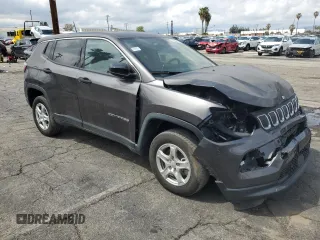 2022 Jeep Compass Sport с VIN 3C4NJDAB9NT144165, выставлен на аукционе Copart как лот 51423775 с пробегом 18 482 миль миль и Чистый • Clean title. История ставок и продаж доступна на DreamBid. Изображение 4.