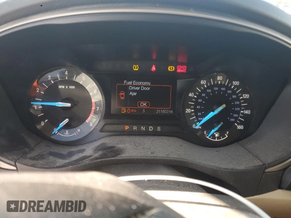 2016 Ford Fusion SE with VIN 3FA6P0H77GR283911, listed as a Copart auction lot 46741005 with 211,602 mi miles and Salvage Title. Bid and sale history available at DreamBid. Image 9.