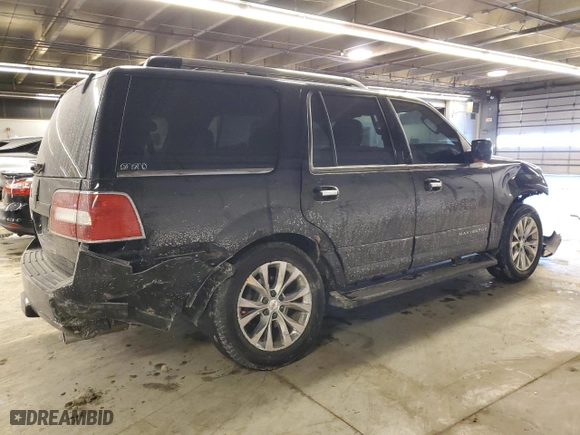 2007 Lincoln Navigator with VIN 5LMFU28507LJ17895, listed as a Copart auction lot 45934595 with 235,034 mi miles and Salvage Title. Bid and sale history available at carsss.com. Image 3.