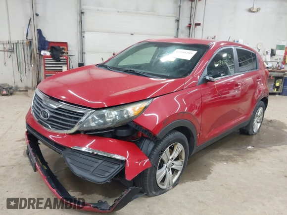 2012 Kia Sportage LX with VIN KNDPB3A24C7290295, listed as a IAAI auction lot 42288209 with 155,083 mi miles and . Bid and sale history available at DreamBid. Image 2.