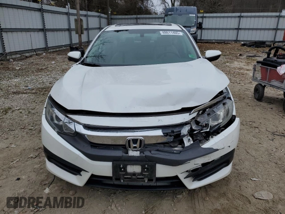 2016 Honda Civic Sedan EX with VIN 19XFC2F77GE047190, listed as a Copart auction lot 48611405 with 89,059 mi miles and Salvage Title. Bid and sale history available at carsss.com. Image 5.