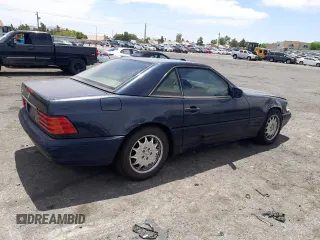 1998 Mercedes-Benz SL-Class with VIN WDBFA67F7WF160837, listed as a Copart auction lot 59065684 with 175,652 mi miles and Salvage Title. Bid and sale history available at carsss.com. Image 3.