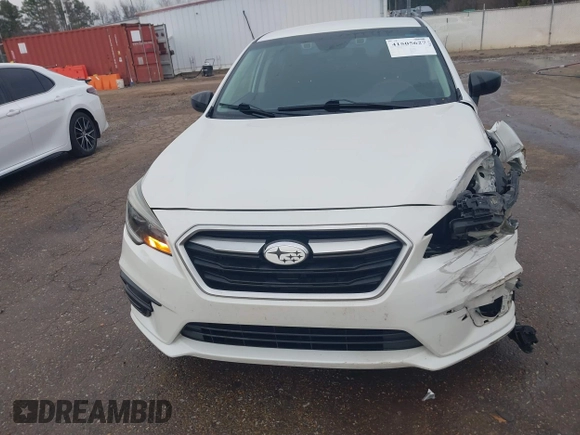 2019 Subaru Legacy with VIN 4S3BNAB6XK3027239, listed as a IAAI auction lot 41505627 with 107,472 mi miles. Bid and sale history available at carsss.com. Image 6.
