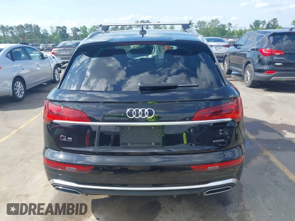 2024 Audi Q5 S line Premium Plus with VIN WA1EAAFY5R2030063, listed as a IAAI auction lot 42158057 with 35,897 mi miles. Bid and sale history available at carsss.com. Image 16.