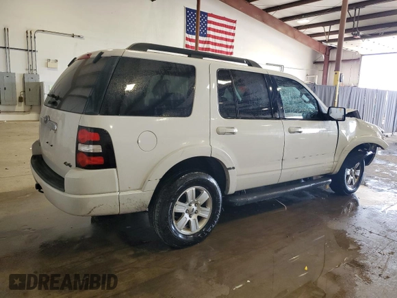 2010 Ford Explorer XLT with VIN 1FMEU7DE9AUA57991, listed as a Copart auction lot 57823435 with Not provided miles and Salvage title. Bid and sale history available at DreamBid. Image 3.