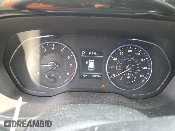 2020 Hyundai Palisade SEL with VIN KM8R2DHE0LU069644, listed as a Copart auction lot 59592405 with 78,198 mi miles and Salvage title. Bid and sale history available at DreamBid. Image 9.