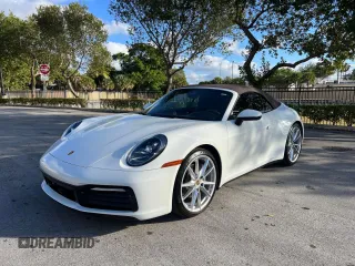 2021 Porsche 911 Carrera with VIN WP0CA2A91MS239859, listed as a Copart auction lot 54248835 with 5,700 mi miles and Non Repairable. Bid and sale history available at carsss.com. Image 2.