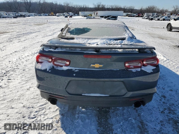 2020 Chevrolet Camaro 1LT with VIN 1G1FB3DS0L0116538, listed as a Copart auction lot 45168625 with 0 mi miles and Non Repairable. Bid and sale history available at carsss.com. Image 6.