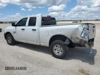 2022 Ram 1500 Tradesman with VIN 1C6RR6FG7NS161596, listed as a Copart auction lot 56472245 with 33,445 mi miles and Salvage title. Bid and sale history available at DreamBid. Image 2.