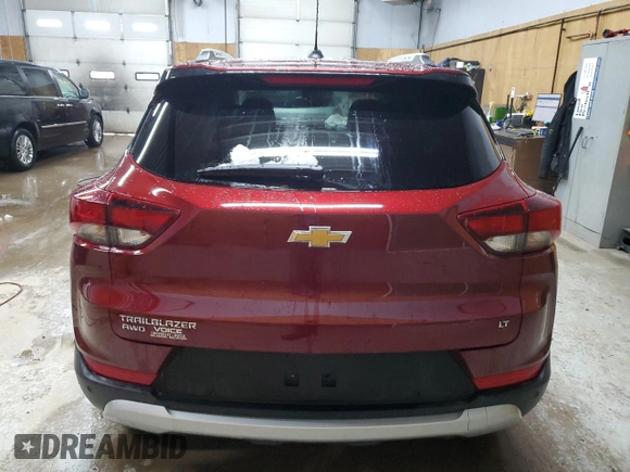 2025 Chevrolet TrailBlazer LT with VIN KL79MRSL7SB125458, listed as a Copart auction lot 45204575 with Not Provided miles and Non Repairable. Bid and sale history available at DreamBid. Image 6.